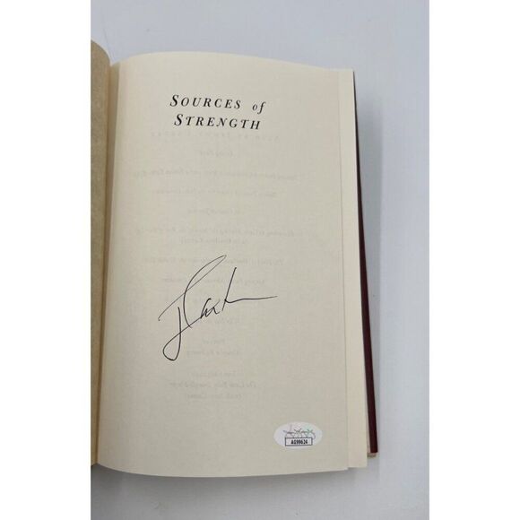 President Jimmy Carter Signed Book Sources Of Strength 1st Edition Hardback JSA - Picture 4 of 10